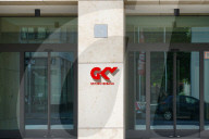 GKV Spitzenverband Headquarters Entrance In Berlin