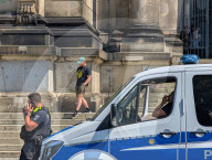 Police Presence At Tourist Hotspots In Berlin