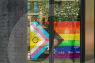 LGBTQ Pride Flag At German Federal Foreign Office - Auswaertiges Amt Berlin