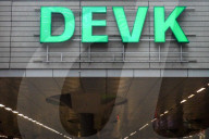 DEVK Insurance Sign