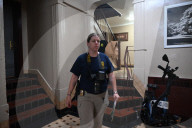 NYPD Crime Scene Unit Executes Search Warrant And Collects Evidence At A Fourth Floor Apartment At 1460 College Avenue Following Arrest Of Stephanie Castillo Who Allegedly Murdered Two Infant Babies Within The Confines Of The 44 Precinct