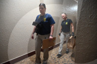NYPD Crime Scene Unit Executes Search Warrant And Collects Evidence At A Fourth Floor Apartment At 1460 College Avenue Following Arrest Of Stephanie Castillo Who Allegedly Murdered Two Infant Babies Within The Confines Of The 44 Precinct