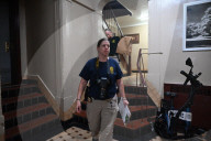 NYPD Crime Scene Unit Executes Search Warrant And Collects Evidence At A Fourth Floor Apartment At 1460 College Avenue Following Arrest Of Stephanie Castillo Who Allegedly Murdered Two Infant Babies Within The Confines Of The 44 Precinct