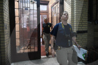 NYPD Crime Scene Unit Executes Search Warrant And Collects Evidence At A Fourth Floor Apartment At 1460 College Avenue Following Arrest Of Stephanie Castillo Who Allegedly Murdered Two Infant Babies Within The Confines Of The 44 Precinct
