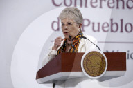 Mexico’s President Claudia Sheinbaum Holds Briefing