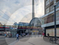 Alexanderplatz Station And S-Bahn Transit In Berlin