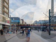 Alexanderplatz Station And S-Bahn Transit In Berlin