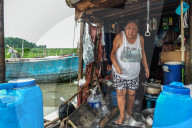 Daily Life In Laguna Lake In Philippines