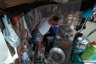 Daily Life In Laguna Lake In Philippines