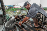 Daily Life In Laguna Lake In Philippines