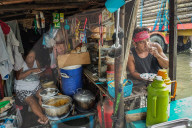 Daily Life In Laguna Lake In Philippines