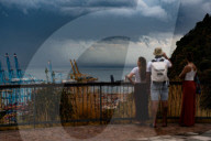 Summer Storm On The Catalan Coast.