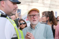 Pro-Palestine Demonstrators Demand An End To The Starvation Of Gazans In A Rally At Whitehall, London