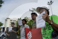 Protesters Call For End Of Thai-Cambodian Border Dispute.