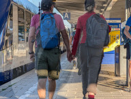 Regional Train To Tegernsee At Munich Main Station
