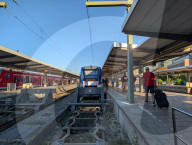 Regional Train To Tegernsee At Munich Main Station