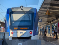 Regional Train To Tegernsee At Munich Main Station