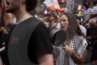 Hundreds Rally In "Stop Starving Gaza" Protest At The United Nations Headquarters In Manhattan