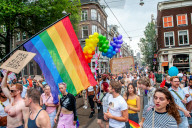 The Pride Walk Was Held In Amsterdam.