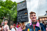 The Pride Walk Was Held In Amsterdam.