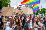 The Pride Walk Was Held In Amsterdam.