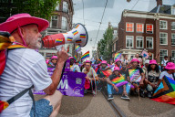 The Pride Walk Was Held In Amsterdam.