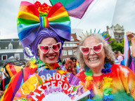 The Pride Walk Was Held In Amsterdam.