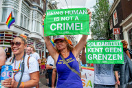 The Pride Walk Was Held In Amsterdam.