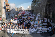 Garrahan Workers March For Public Health