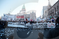 Garrahan Workers March For Public Health