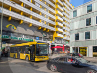 Residential Building “Zentrum Kreuzberg” At Kottbusser Tor In Berlin