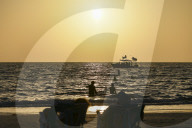 Late Afternoon Sunset In Clearwater Beach, Florida, USA.