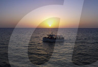 Late Afternoon Sunset In Clearwater Beach, Florida, USA.