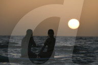 Late Afternoon Sunset In Clearwater Beach, Florida, USA.