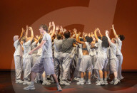 U.Dance National Festival Showcase.
National Youth Dance Companies of England, Scotland and Wales at Sadlers Wells East, Olympic Park, Stratford, London, Great Britain 
25th July 2025 
General rehearsal 
Runs to 27th July 2025