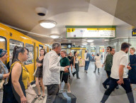 U-Bahn Station Neukoelln In Berlin
