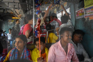Railway Transportation In Kolkata, India