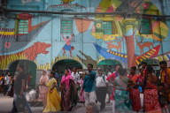 Railway Transportation In Kolkata, India