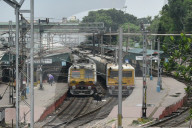 Railway Transportation In Kolkata, India