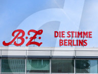 BZ Newspaper Advertising At Europa Center In Berlin