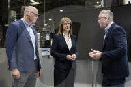 Chancellor Rachel Reeves visits Rolls Royce in Inchinnan
