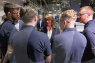 Chancellor Rachel Reeves visits Rolls Royce in Inchinnan