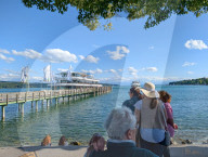Cruising Ships On Lake Starnberg