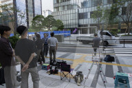 Media Gather As Key Figure In Yoon Couple Election Probe Refuses To Testify