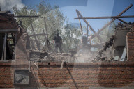Russian Guided Bomb Attack On A Medical Center In Kharkiv