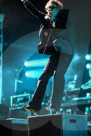 Jarvis Cocker And Pulp On Stage At Tramlines Fesival 2025 , Sheffield