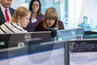 Chancellor Rachel Reeves visits JP Morgan's Bournemouth campus