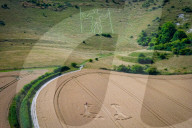 Long Man of Wilmington crop circle