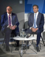 Reform Press Conference in London, UK.