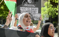 Protest In Madrid Demanding The Opening Of The Rafah Crossing